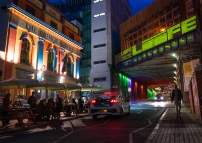 Life guerrilla projection